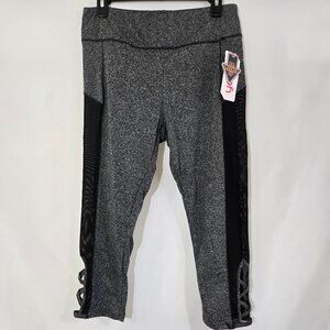 Yado All Meshed Up Capri Leggings No Pockets